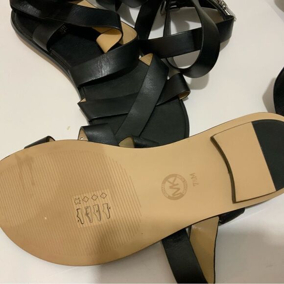 Michael Kors Darby Gladiator Sandals black 7.5 M - Picture 7 of 11